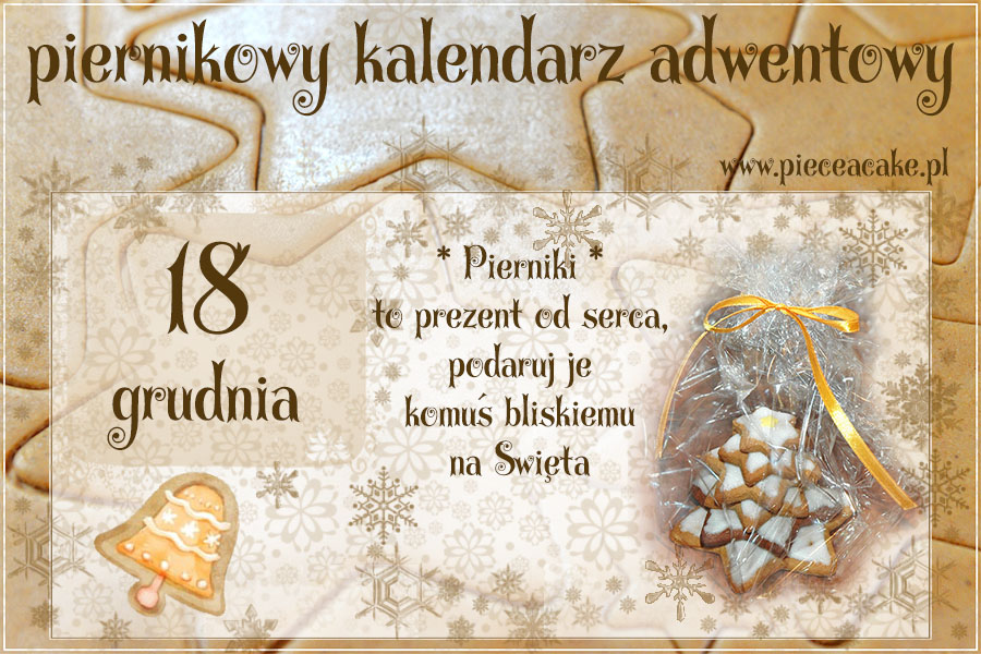 piernikowy kalendarz adwentowy
