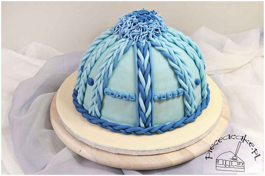 tort zimowa czapka