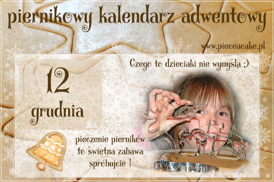 piernikowy kalendarz adwentowy