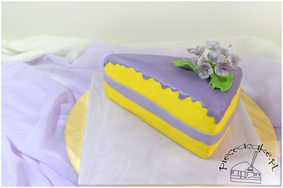 tort na I urodziny Piece A Cake