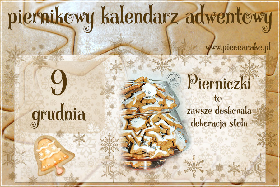 piernikowy kalendarz adwentowy