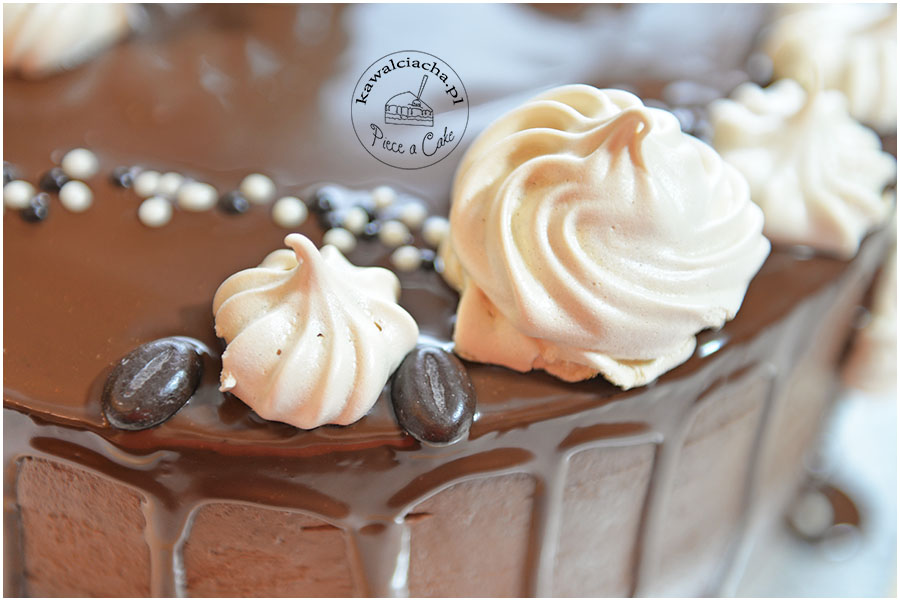 drip cake - tort oblany polewą ganache