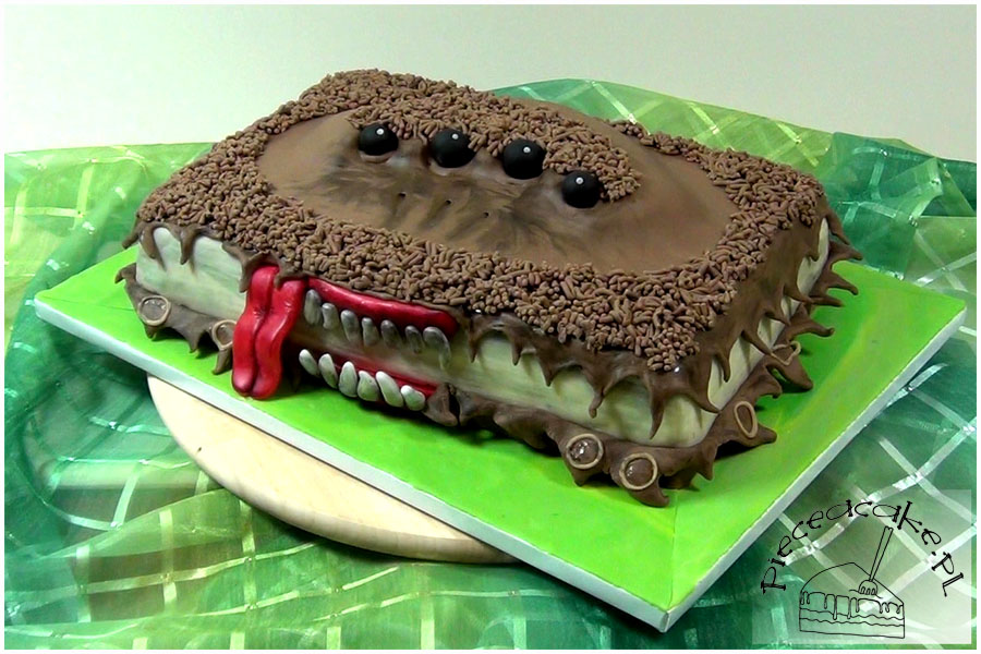 Halloween cake Monster