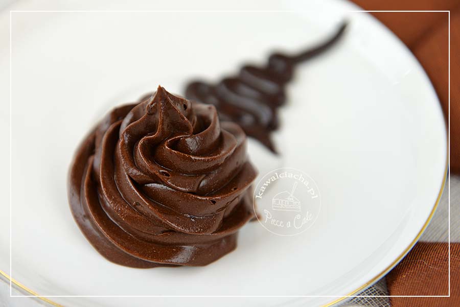 Obrazek: Krem maślany z ganache czekoladowym