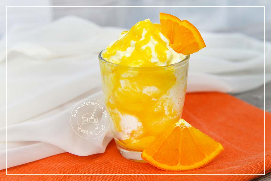 Obrazek: Krem pomarańczowy z dodatkiem orange curd