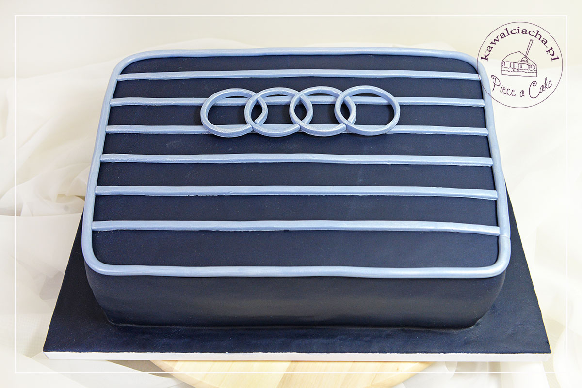 Tort na osiemnastkę grill Audi