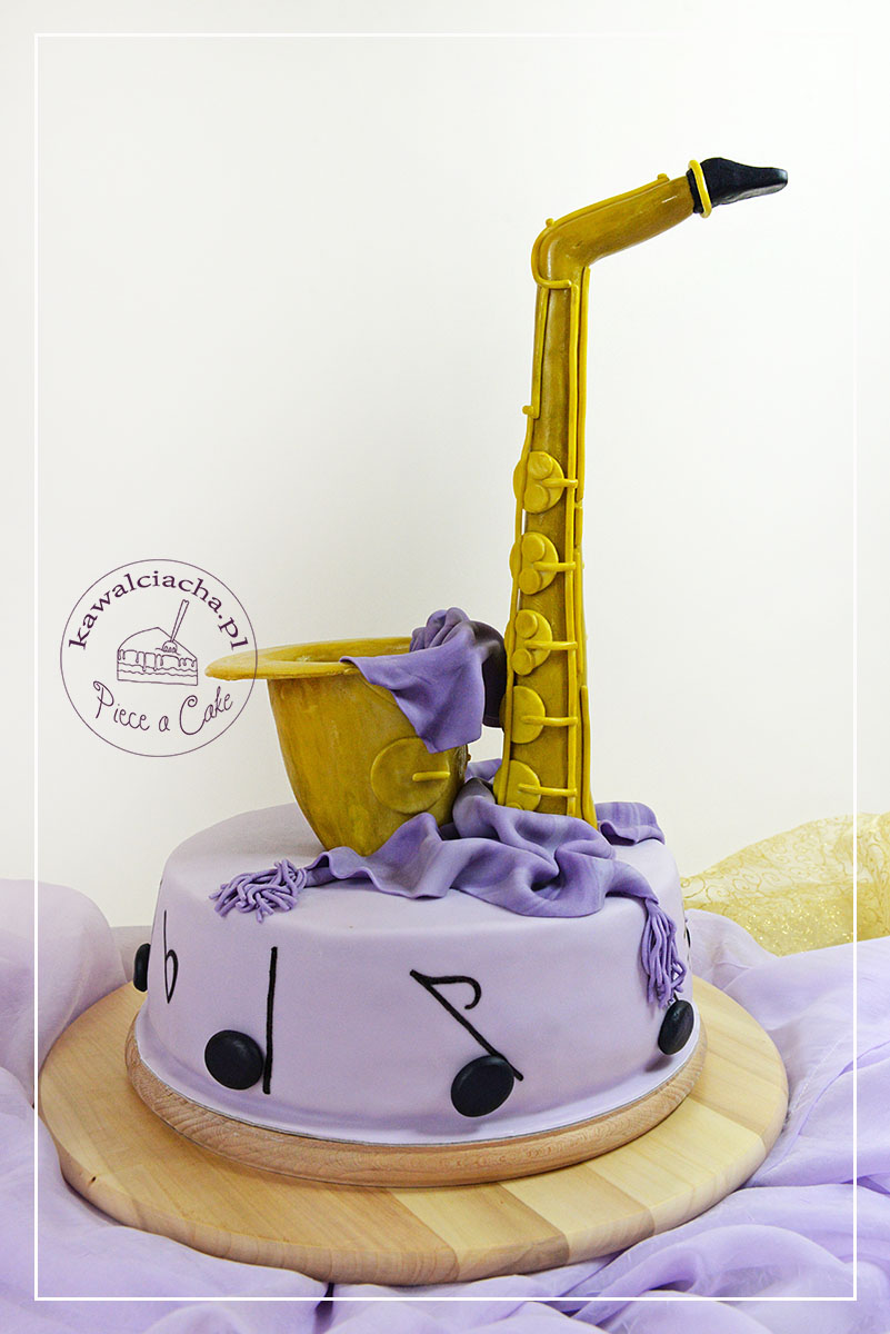 tort dla muzyka Saksofon